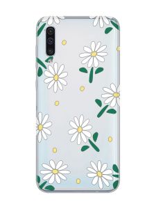 Прозорий чохол на Samsung Galaxy A50 (2019) A505/A30s :: Ромашки (принт 368)