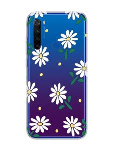 Прозорий чохол на Xiaomi Redmi Note 8T :: Ромашки (принт 368)