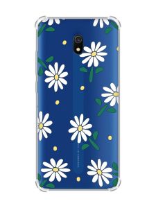 Чохол з потовщеними кутами на Xiaomi Redmi 8A :: Ромашки (принт 368)