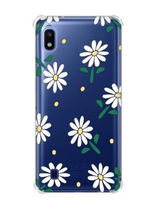 Чохол з потовщеними кутами на Samsung Galaxy A10 (2019)/A105 :: Ромашки (принт 368)