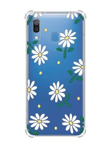 Чохол з потовщеними кутами на Samsung Galaxy A30 (2019) / A20 (2019) :: Ромашки (принт 368)