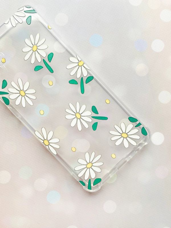 Чохол з потовщеними кутами на Xiaomi Redmi 9C/10A :: Ромашки (принт 368)