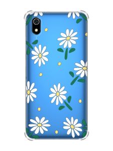 Чохол з потовщеними кутами для Xiaomi Redmi 7A :: Ромашки (принт 368)