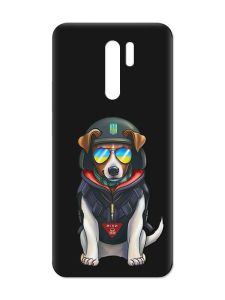 Матовий чорний чохол на Xiaomi Redmi 9 :: Пес Патрон (принт 4)