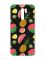 Матовий чорний чохол на Xiaomi Redmi 9 :: Фруктовий мікс (принт 347)