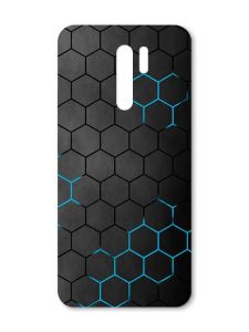 Матовий чорний чохол на Xiaomi Redmi 9 :: Фон Соти (принт 359)