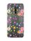 Прозорий чохол на Xiaomi Redmi 9 :: Квітковий фон (принт 369)