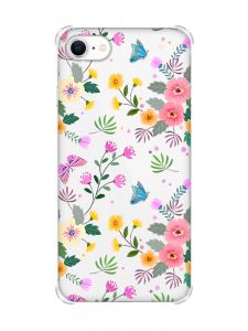 Чохол з потовщеними кутами на iPhone 7/ 7s/ 8/ 8s :: Квітковий фон (принт 369)