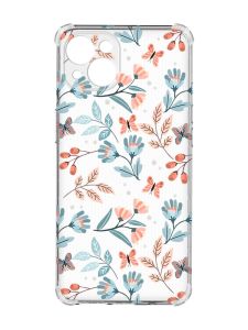 Чохол із потовщеними кутами на iPhone 15 Plus :: Квітковий фон (принт 370)