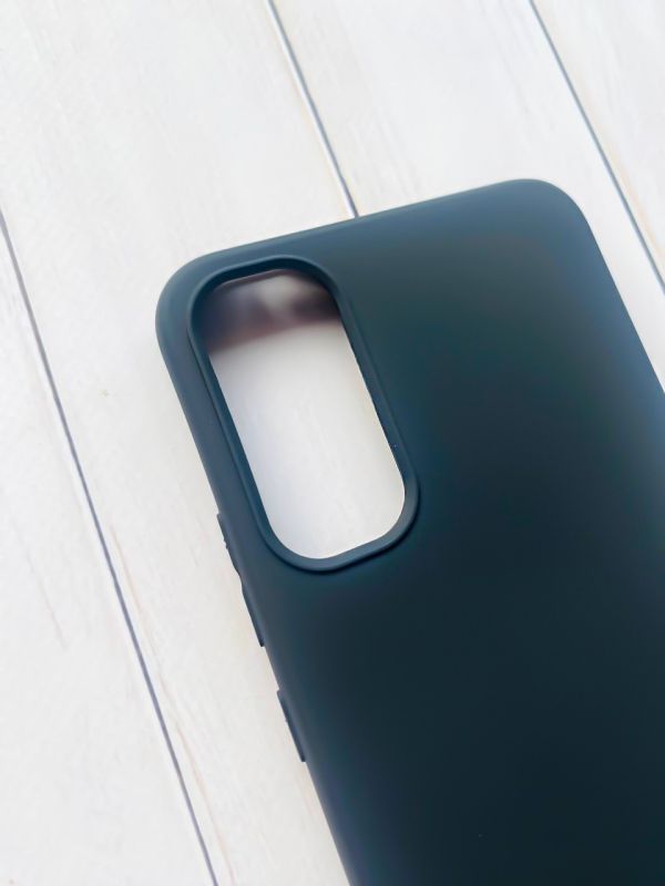 Матовий силіконовий чохол на Samsung A34 5G Чорний