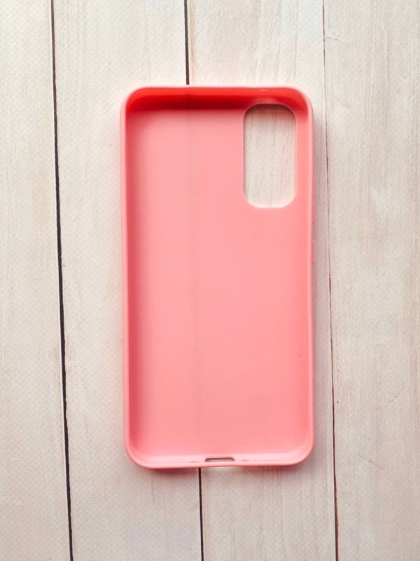 Матовий силіконовий чохол на Samsung A34 5G Рожевий