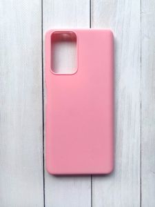 Матовий силіконовий чохол на Xiaomi Redmi Note 10 Pro/10 Pro Max Рожевий