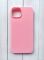 Матовий силіконовий чохол на iPhone 15 Plus Рожевий