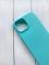 Матовий силіконовий чохол на iPhone 15 Бірюзовий