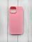 Матовий силіконовий чохол на iPhone 15 Рожевий