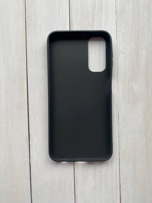 Силіконовий матовий чохол на Samsung Galaxy A24 Чорний