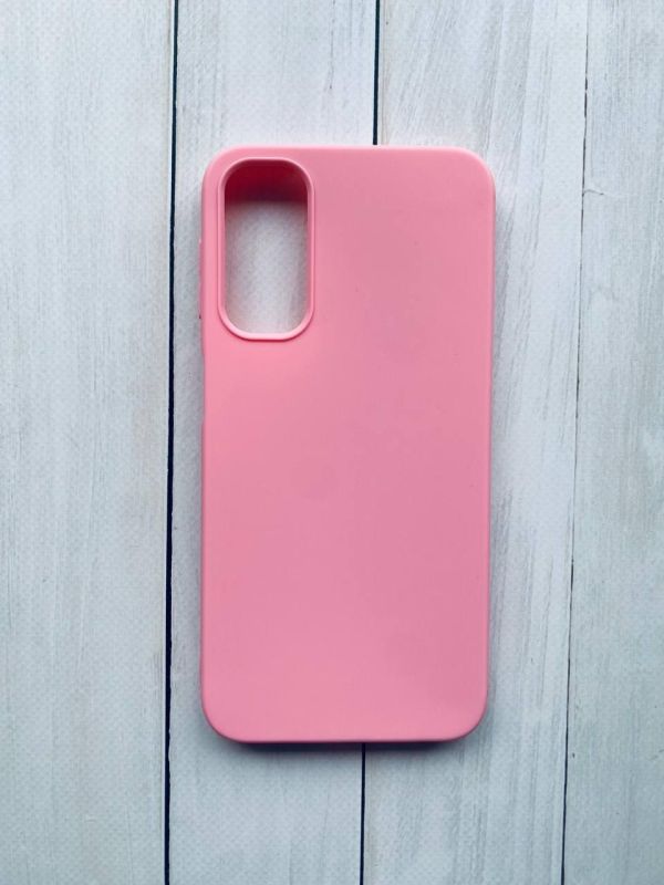 Силіконовий матовий чохол на Samsung Galaxy A24 Рожевий