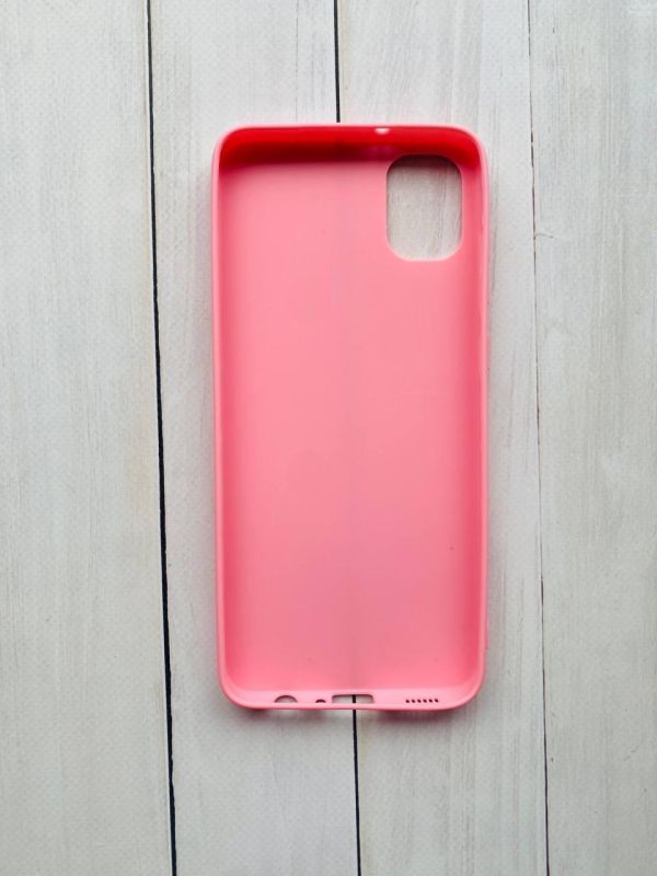 Силіконовий матовий чохол на Samsung Galaxy A05 (A055) Рожевий