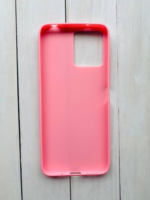 Силіконовий матовий чохол на Xiaomi Redmi 12 Рожевий