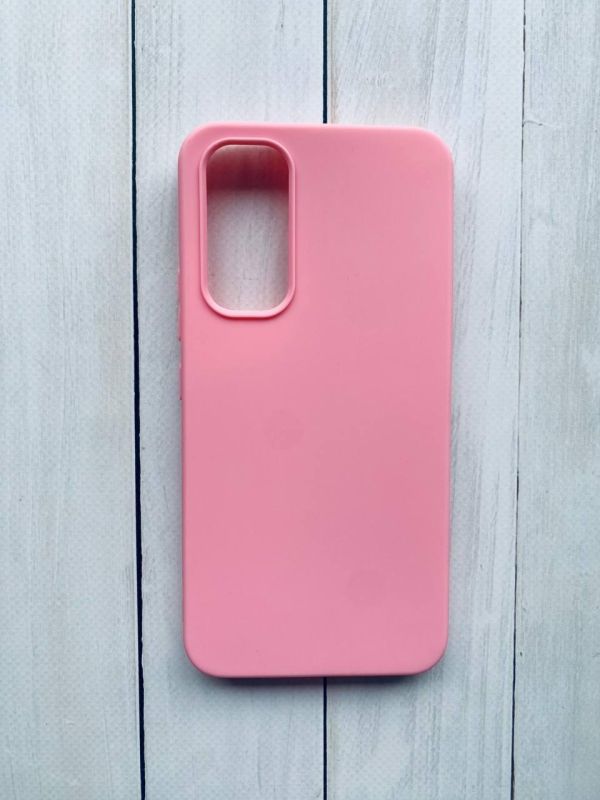 Силіконовий матовий чохол на Samsung Galaxy A54 5G (A546) Рожевий