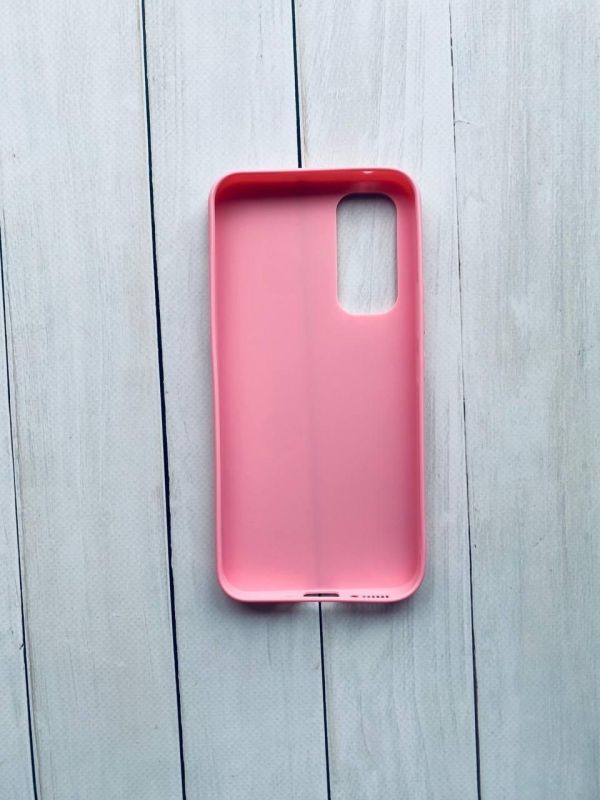Силіконовий матовий чохол на Samsung Galaxy A54 5G (A546) Рожевий