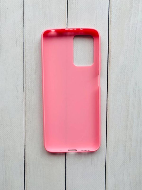 Силіконовий матовий чохол на Xiaomi Redmi 10 Рожевий