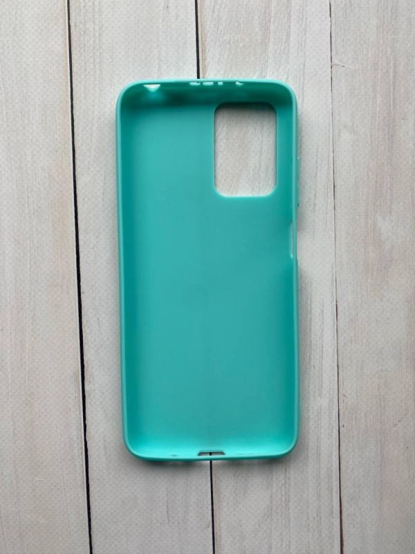 Силіконовий матовий чохол на Xiaomi Redmi 10 Бірюзовий
