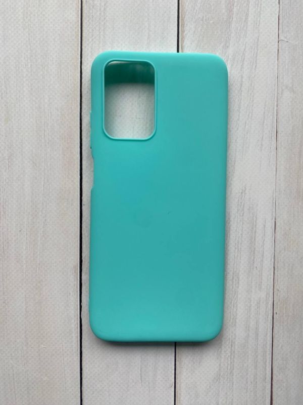 Силіконовий матовий чохол на Xiaomi Redmi Note 12 Бірюзовий