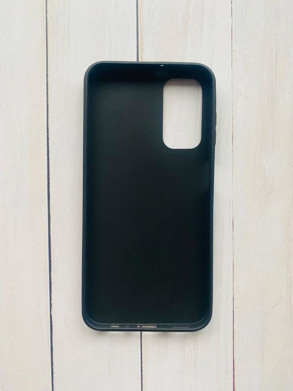 Силіконовий матовий чохол на Samsung Galaxy A15 (A155) Чорний