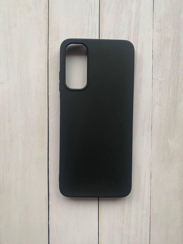 Силіконовий матовий чохол на Samsung Galaxy A05s (A057) Чорний