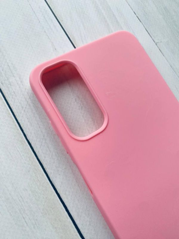 Силіконовий матовий чохол на Samsung Galaxy A05s (A057) Рожевий