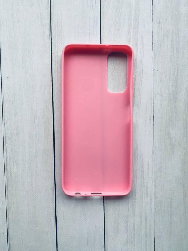 Силіконовий матовий чохол на Samsung Galaxy A05s (A057) Рожевий