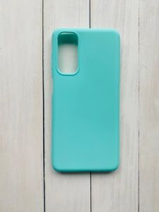 Силіконовий матовий чохол на Samsung Galaxy M54 Бірюзовий