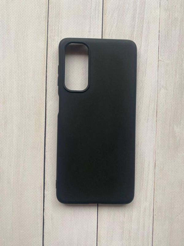 Силіконовий матовий чохол на Samsung Galaxy M54 Чорний