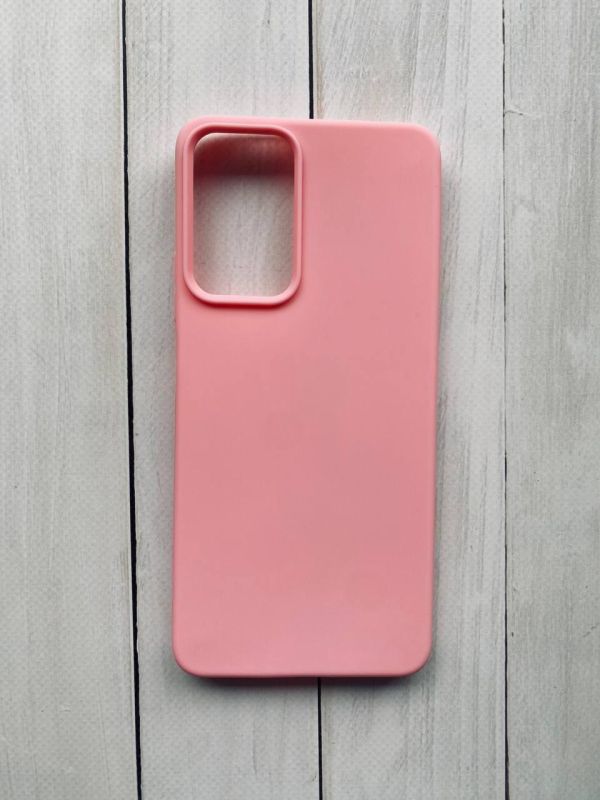 Силіконовий матовий чохол на Xiaomi Redmi Note 11 Pro Рожевий