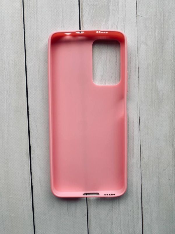Силіконовий матовий чохол на Xiaomi Redmi Note 11 Pro Рожевий