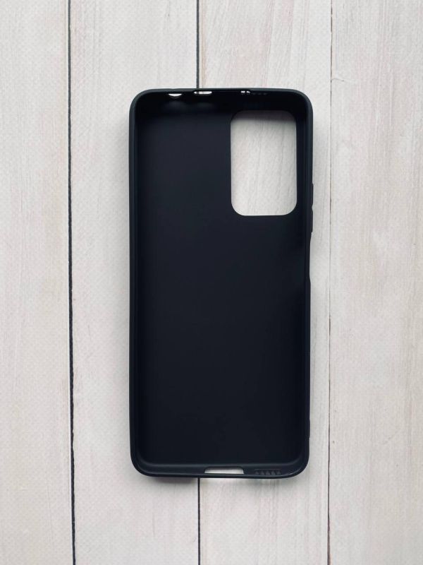 Силіконовий матовий чохол на Xiaomi Redmi Note 11 Pro Чорний