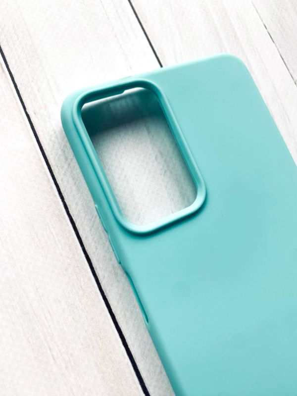 Силіконовий матовий чохол на Xiaomi Redmi Note 11 Pro Бірюзовий