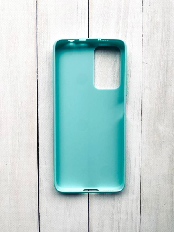 Силіконовий матовий чохол на Xiaomi Redmi Note 11 Pro Бірюзовий