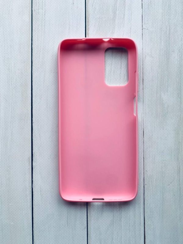 Силіконовий матовий чохол на Xiaomi Redmi 9T Рожевий