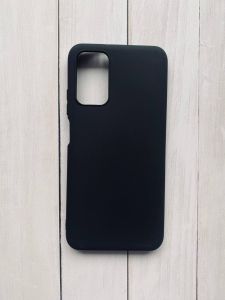 Силіконовий матовий чохол на Xiaomi Redmi 9T Чорний