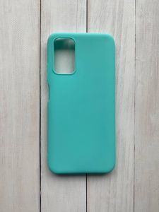 Силіконовий матовий чохол на Xiaomi Redmi 9T Бірюзовий