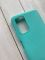 Силіконовий матовий чохол на Xiaomi Redmi 9T Бірюзовий