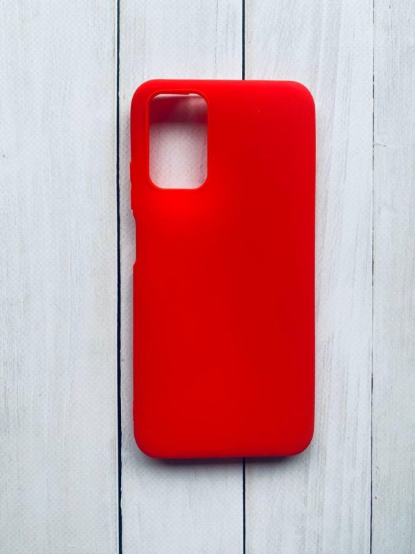 Силіконовий матовий чохол на Xiaomi Redmi 9T Червоний