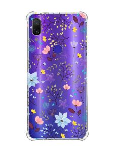 Чохол з потовщеними кутами на Xiaomi Redmi Note 7/7 Pro :: Квітковий фон /принт 267/