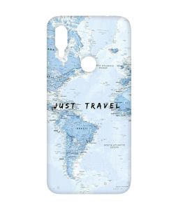 Матовий чохол з рожевими боками на Xiaomi Redmi Note 7/7 Pro :: Подорожі. Карта /принт 323/