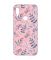Матовий чохол з рожевими боками на Xiaomi Redmi Note 7/7 Pro :: Рослинний фон /принт 276/