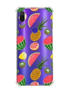 Чохол з потовщеними кутами на Xiaomi Redmi Note 7/7 Pro :: Фруктовий мікс /принт 347/