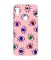 Матовий чохол з рожевими боками на Xiaomi Redmi Note 7/7 Pro :: Різнокольорові очі /принт 336/