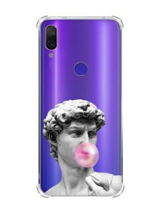 Чохол з потовщеними кутами на Xiaomi Redmi Note 7/7 Pro :: Скульптура /принт 352/